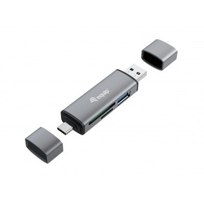 CARD READER EXTERNO CONCEPTORNIC USB 3.0 DOBLE CONEXION USB & USB-C OTG