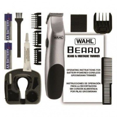 Cortabarbas Wahl Grossmsman 9906-716/ con Batería/ 12 Accesorios