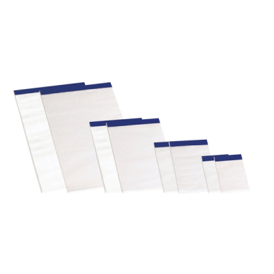 Enri A7 Bloc de Notas Grapado 80 Hojas Lisas - Sin Tapa - Tamaño Compacto - Ideal para Llevar a Todas Partes