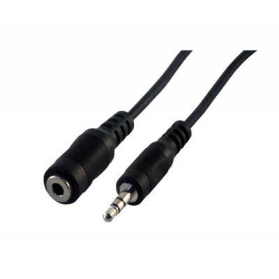 Cable Estéreo Nanocable 10.24.0201/ Jack 3.5 Macho - Jack 3.5 Hembra/ 1.5m