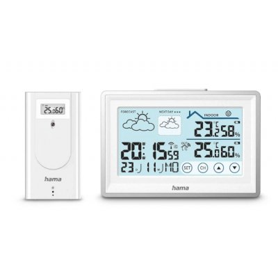 Hama Home Estación Meteorológica Bahamas, Blanca