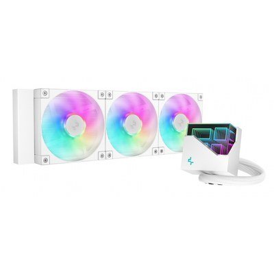 DISIPADOR REF LIQUIDA DEEPCOOL LT360 WHITE ARGB
