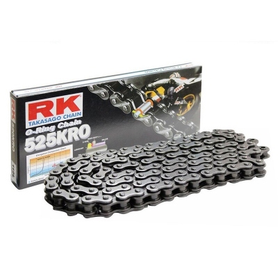 Cadena RK 525KRO con 126 eslabones negro 525KRO-126