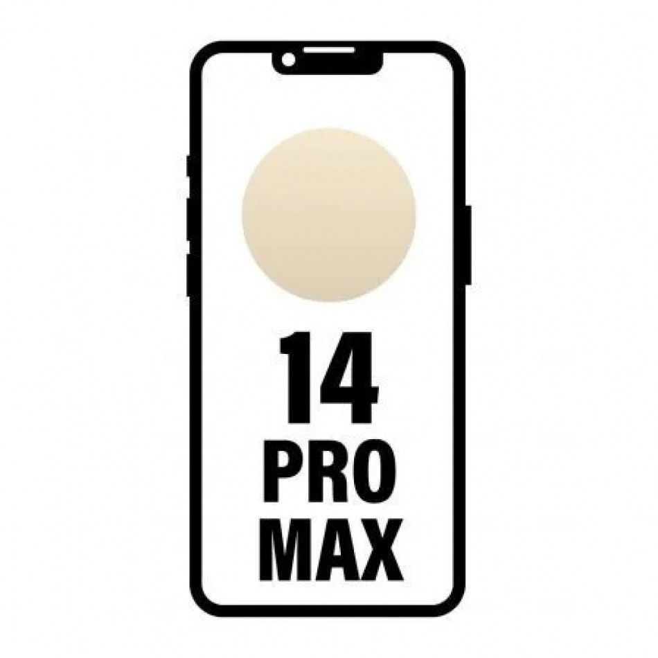 Smartphone Apple iPhone 14 Pro Max 256GB/ 6.7/ 5G/ Oro