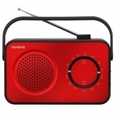 Radio Portátil Aiwa R-190RD/ 2W/ Roja