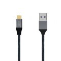 AISENS CABLE USB 3.1 GEN2 ALUMINIO 10GBPS 3A. TIPO USB-CM-AM. GRIS. 1.5M