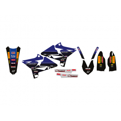 Blackbird Racing Replica Factory Team Yamaha 2022 Graphics Kit BLACKBIRD RACING 2242R11