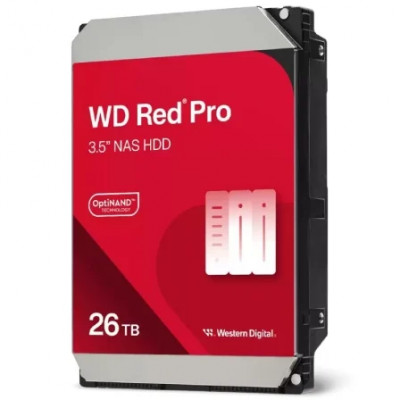 Disco Duro Western Digital WD Red Pro NAS 26TB/ 3.5/ SATA III/ 512MB