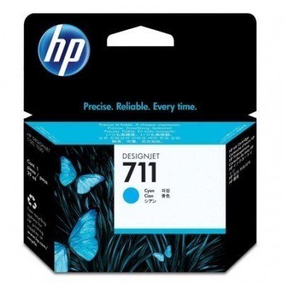 HP 711 Cyan Cartucho de Tinta Original - CZ130A