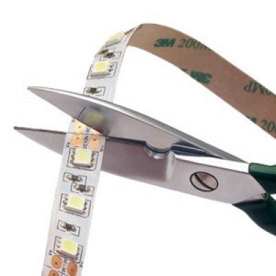 Tira LED 1mts 3528 12V 5W 60Led IP65 DH BLANCO