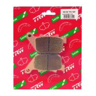 Pastillas de freno traseras sinterizadas serie SH TRW MCB754SH