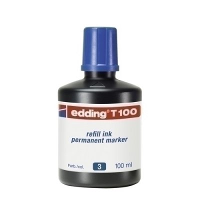 TINTA ROTUL.EDDING 100 ml T100 AZUL