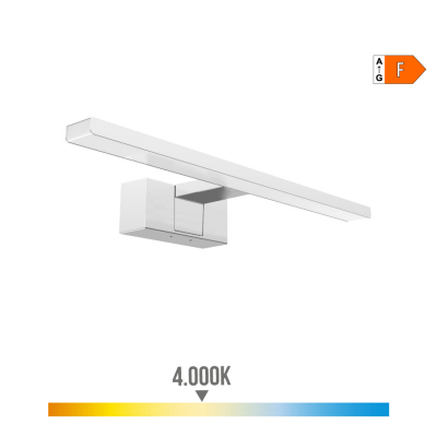 Lámpara led de pared o espejo 6 w 4.000 k 600 lm luz día 30 x 12,8 x 5,10 cm