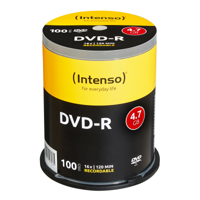 DVD-R 4.7GB 4,7 GB 100 pieza(s)