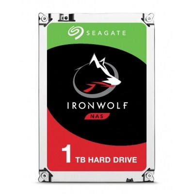 Disco duro interno hdd seagate ironwolf 1tb sata3 64mb st1000vn002