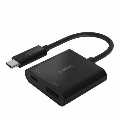 AVC002BTBK base para portátil y replicador de puertos USB 3.2 Gen 1 (3.1 Gen 1) Type-C Negro