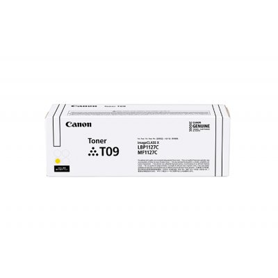 CANON Toner T09 amarillo I-Sensys XC-Serie 1127 I, 1127, 1127 P, 1127 iF