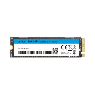 HD M2 SSD 2TB LEXAR NM610 PRO NVME read up to 3300MB/s, w