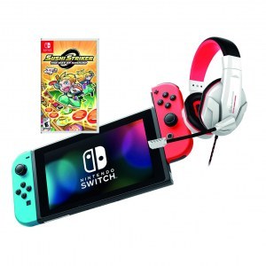 Consola Nintendo Switch + SUSHI STRIKER + auricular