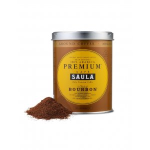 Café molido Saula 25124101, BOURBON, 250 gramos