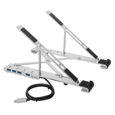 AWU100205GL soporte para ordenador portátil Plata 39,6 cm (15.6)