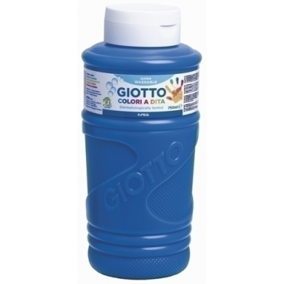 PINTURA DEDOS GIOTTO 750 ml AZUL