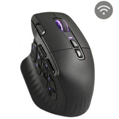Ratón Gaming Mars Gaming MMW-HEX16/ Batería Recargable/ Hasta 20000 DPI