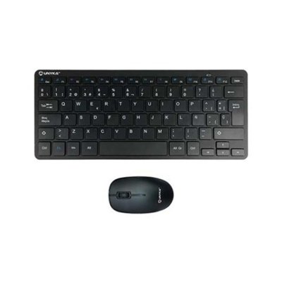 Kit teclado + raton unykach mk288 inalambrico negro