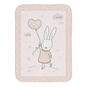Manta de bebé super suave 80/110 cm Rabbits in Love