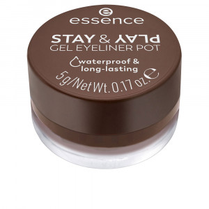 STAY & PLAY eyeliner gel en tarro #02-Brown 5 gr