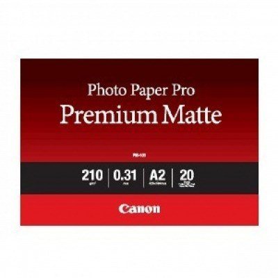 Papel fotografico canon 8657b017 pro premium pm - 101 tinta impresion - a2 - 420x594mm - 20 hojas