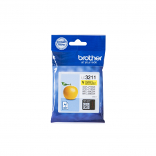 Brother LC-3211Y cartucho de tinta Original Rendimiento estándar Amarillo