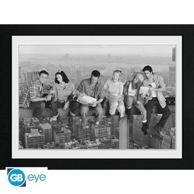 Poster enmarcado gb eye friends en la viga