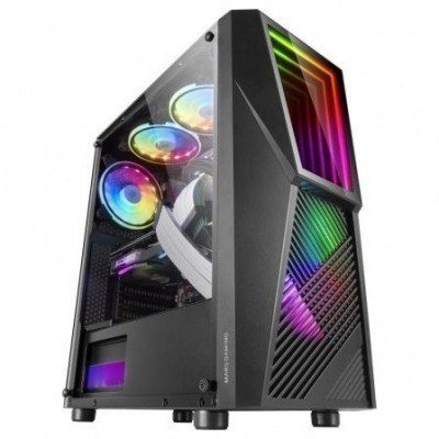 Caja Gaming Semitorre Mars Gaming MC777/ Negro