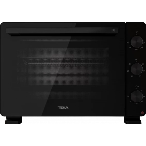 Mini horno de sobremesa Teka FSO 466 AirFry, 46 L, convección, 6 funciones, 1800 W, Full Black - imagen 2