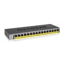 Netgear No administrado Gigabit Ethernet (10/100/1000) Energ?a sobre Ethernet (PoE) Negro