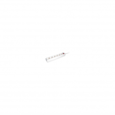 REGLETA EQUIP CON 6 TOMAS SCHUKO BOTON DE APAGADO ENCENDIDO CABLE DE RED DE 1.5 METROS BLANCO 245552