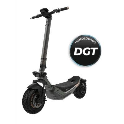 Cecotec Bongo serie doble Z85 Patinete Electrico con Intermitentes - 2200W - Autonomia 85km - Ruedas 10.5 - Doble Suspension - Frenado E-Abs - Homologado por la DGT - Bateria de 20Ah - Color Negro