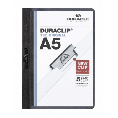 DURACLIP archivador Negro