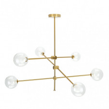 Lampara Jerusalen 6xg9 Bronce 72x90x90 Cm