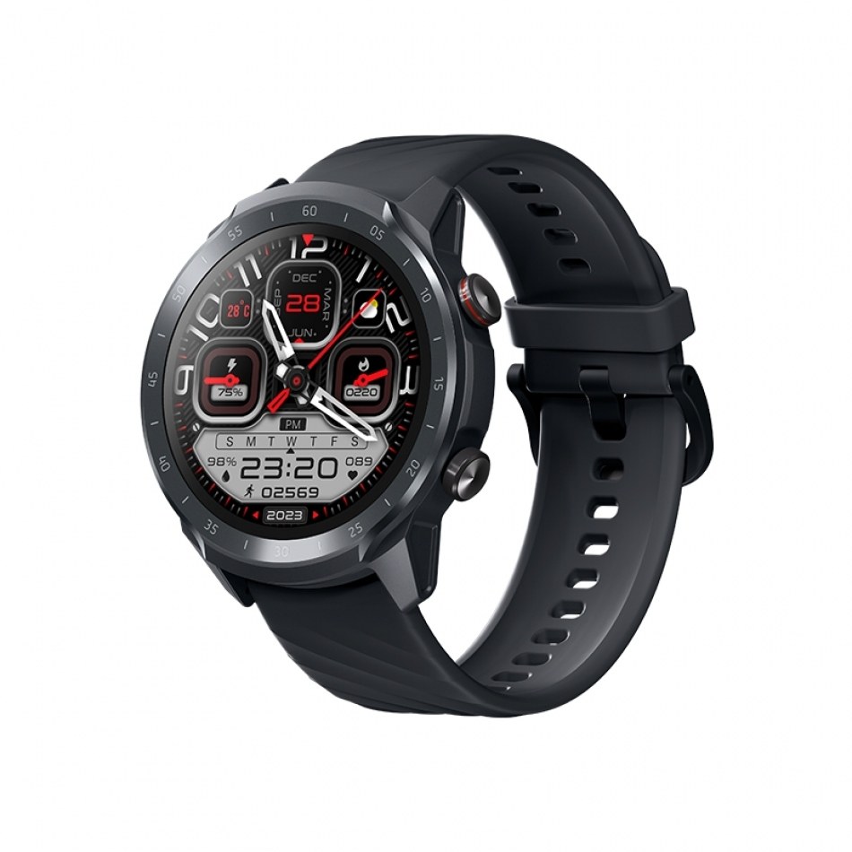Mibro Watch A2 Reloj Smartwatch Pantalla 1.39 HD - Bluetooth 5.3 - Llamadas Bluetooth - Autonomia hasta 10 Dias - Resistencia al Agua 2 ATM - Incluye 2 Correas - Color Negro