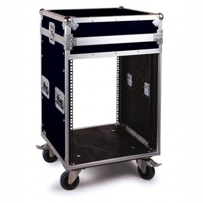 Rack Sonido 19in 12U con ruedas FONESTAR