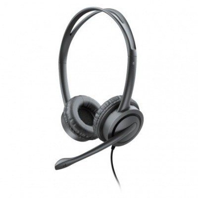 Auriculares Trust Mauro 17591/ con Micrófono/ USB/ Negro
