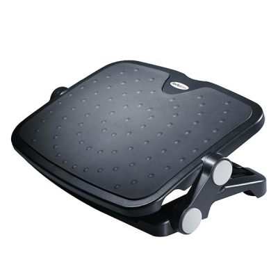 Descansapiés Ajustable para Debajo del Escritorio o Mesa - Descansapiés Ergonómico de Ángulo y Altura Ajustable