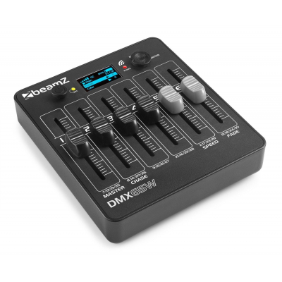Controlador Inalambrico DMX Bateria BEAMZ DMX65W