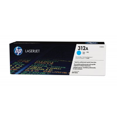 Cartucho de tóner 312A cian para LaserJet