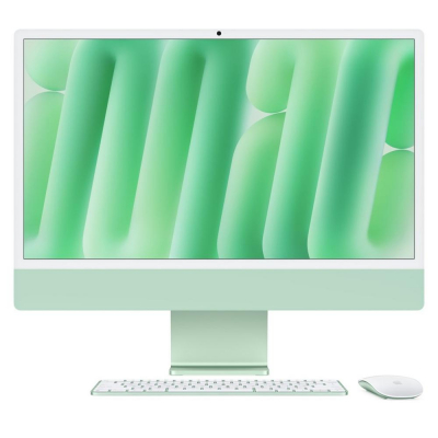 Ordenador all in one apple imac m4 - 16gb - ssd 256gb - 23.5 pulgadas - verde