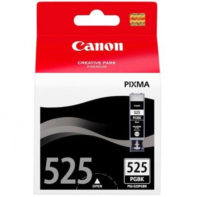 Cartucho tinta canon pgi 525 negro 19ml pixma ip4850 - mg5150 - mg5250 - mg6150 - mg8150