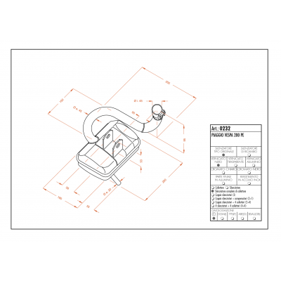 Sistema de escape completo Sito SITO 0232