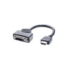 Lindy 41227 adaptador de cable de v?deo 0,2 m DVI-D HDMI Negro